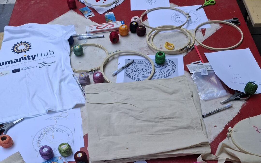 Marking World Refugee Day in a Zagreb Park